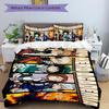 Heroic Adventures Printed 3pcs Bedding Set Soft Microfiber 1 Duvet Cover And 2 Pillowcases Home Bedroom Decor Xmas Gift K1598