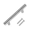 1pc Home Cupboard Furniture Component Cabinet Handles Drawer Stainless Steel  Knobs T-Bar Handle  Wardrobe Pulls Door Knobs