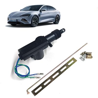 12V Automobile Central Door Lock Motor Kit Heavy Duty Car Electric Door Lock Actuator 2 Wire Locking System Single Gun Type Kit