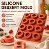 Silikonowa Forma do Deserów 12 Komórkowa Pomarańczowy Pierścień Ciasto Mus Pudding Forma do Pieczenia DIY Ciastka Czekolada i Zamrożone Smakołyki