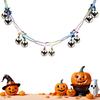Halloween Streamers Halloween Pull Garland Ceiling Banner 118Inch Pumpkins Ghosts Bats Spiders Decor Festival Banner Garland