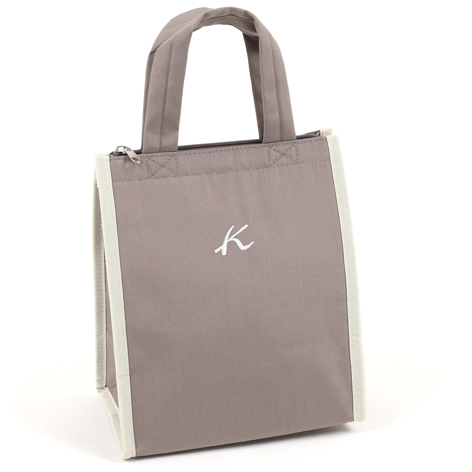 

Cooler bag with mesh pocket for ice packs BN0014 Sand 52911 [Kitamura] Women s Beige/Ivory