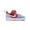 (TD) Nike Court Borough Low Recraft Shoes 'Cobalt Bliss Track Red' Baby DV5458-400