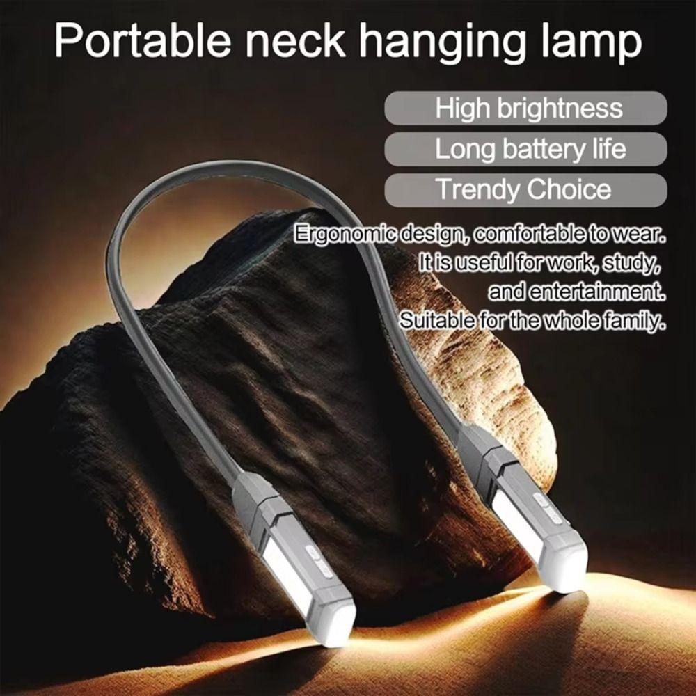 Rechargeable Battery Crochet Light Flexible Design Work Light Book Light  Car Maintenance