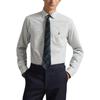 Polo Ralph Lauren Check Stretch Cotton Twill Small Pony Embroidered Medium Width Collar Long Sleeve Button Down Shirt Classic Edition 710966474-019