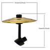 1/2PC Car Crash Cymbal Air Vent Mini Drum Car Hand-shooting Cymbals Car Drum Cymbal Air Vent Musical Instrument For Car Interior