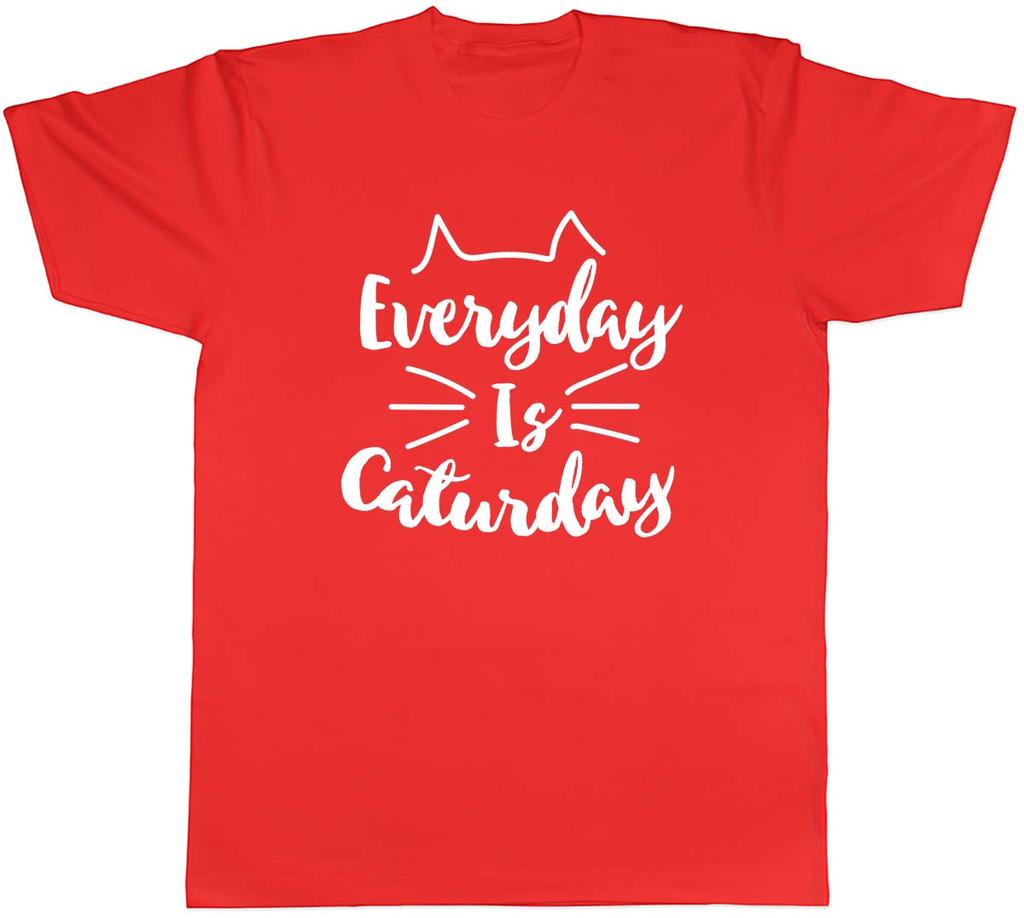 Everyday Is Caturday Cat Ears And Whiskers Unisexs Unisex TShirt Tee