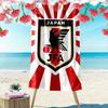 Japan JAF Print Beach Towel, Large Soft Quick Dry Towel for Beach Camping Swimming