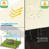Waterproof Triangle Shade Sail 2/3/.3.6/5/7M Patio Awning Outdoor Garden Pool Canopy Sun Shelter Shade Cover Camping Tents