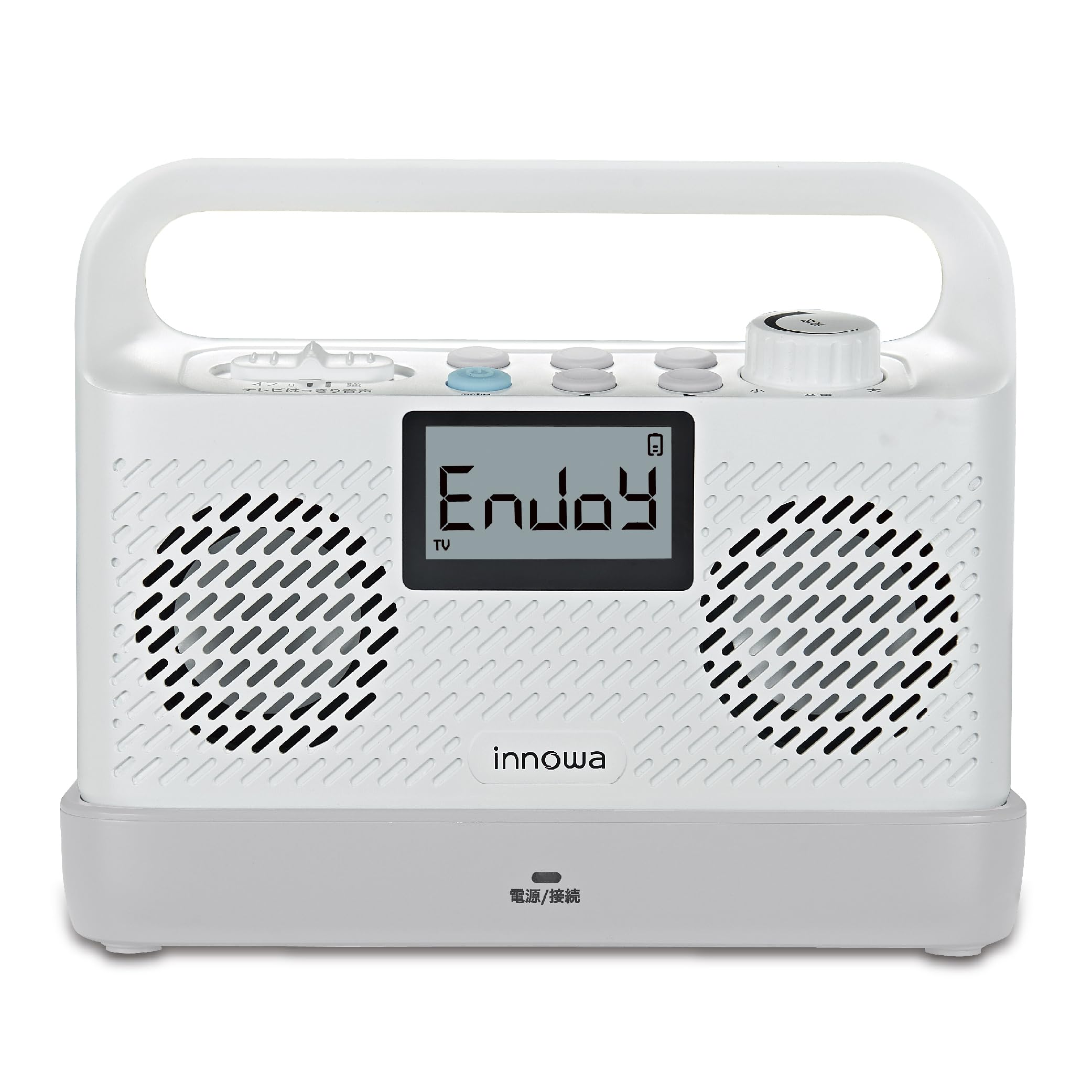 

innowa Wireless TV speaker clear TV easy charging just by placing it (with radio), sound, connection,