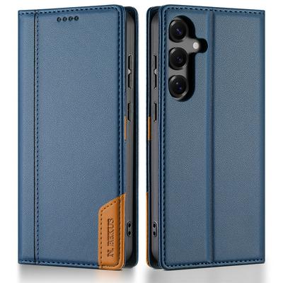 Capa de Luxo para Samsung Galaxy A56 A36 A26 A16 A06 A07 A17 5G 4G RFID Carteira de Couro Capa Etui Samsung A 56 36 26 16 Livro Funda