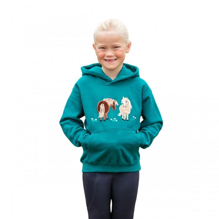 British Country Collection Childrens/Kids Limited Edition Ruby & Honey Hoodie 3-4 Years néphrite