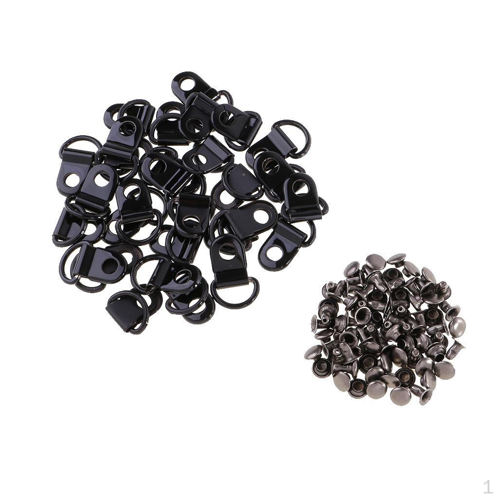 30 Sets Buckle DIY Box Snap