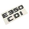Logo Chrome ABS Emblème E350 Lettres 4matic Autocollant CDI Badge Coffre Voiture Pour Mercedes Benz E350 W213 W212 Accessoires MU8