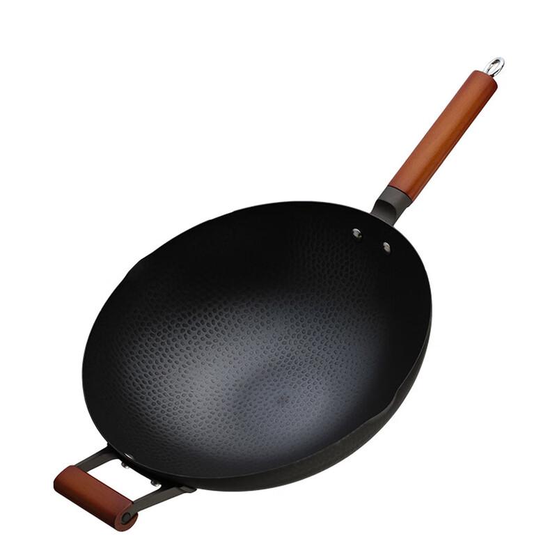 Triangle Dragon Forged Non-Stick Wok, 34cm