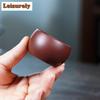 2pc/lot Purple Clay Teacup Aesthetic Tea Bowl Cute Cup Tea-tasting Smelling Cup Chazhan Master Cups Household Teaware Gift 55ml
