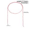 Bohemian Mixed Color Beaded Layered Necklace for Women Pearl Tassel Long Lariat Y-Shaped Choker Beach Vacation Party Jewelry