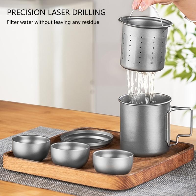 Compacts Light weight Cup Rustproof Cup Durability Outdoor Picnics Mugs for Camping and Everyday Use