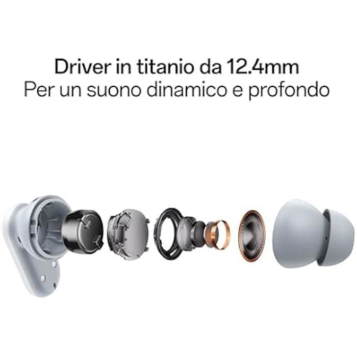 Écouteurs TrueWireless OPPO Enco Buds2 Pro - Pilote de 12,4 mm - Bluetooth 5.3 - Autonomie 38h