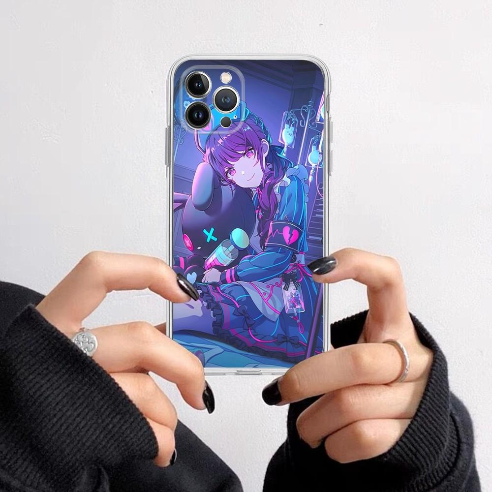 

Project Sekai Phone Case for iPhone 16 15 8 7 6 6S Plus X SE XR XS 14 11 12 13 Mini Pro Max Mobile Case iPhone 14