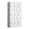 Jushi 10-Door Steel Storage Locker with Lock