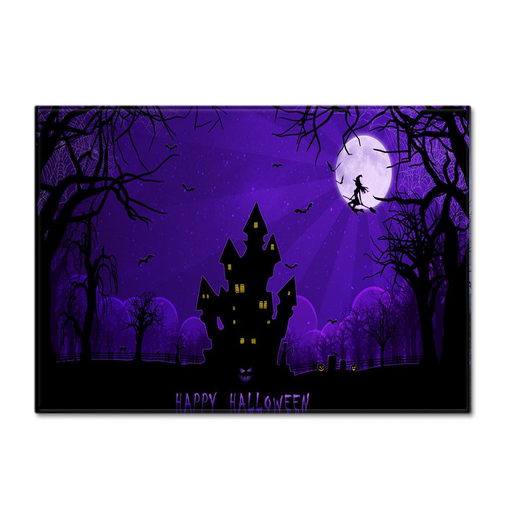 Halloween Carpet Feather Wind Bedroom Floor Mat