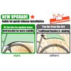 RBRL Bicycle Mudguard Gravel wings 700c Universal Mudguard Bicycle 28 Inch Adjustable and Easy to Install Mudguard for Road bike