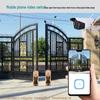 Electric Double Leaf Swing Gate Motor with Remote for Villas and Courtyards