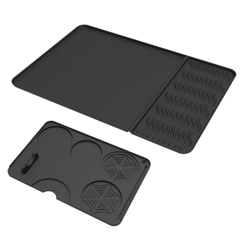 Multifunctional Silicone Coffee Pad with Anti Skid Design Suitable for Coffee Grounds Tamping and Small Appliances