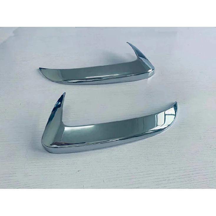 For Toyota bZ4X EA10   Car Accessories ABS Chrome Side Mirror Rear View Wing Chrome Cover Trim Molding Bezel