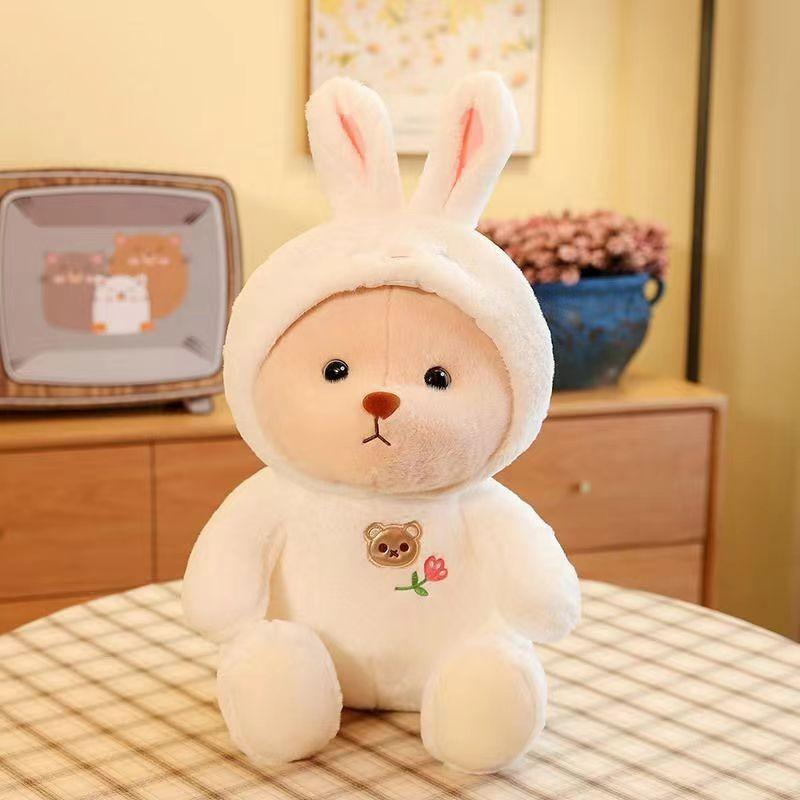 Crossdressing Capibara Unicorn/Panda Teddy Bear Doll Plush Toys Gift For Children