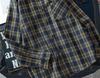 Retro Plaid Women's Long Sleeve Korean-Style Loose Casual Shirt for Spring, Summer, and Autumn