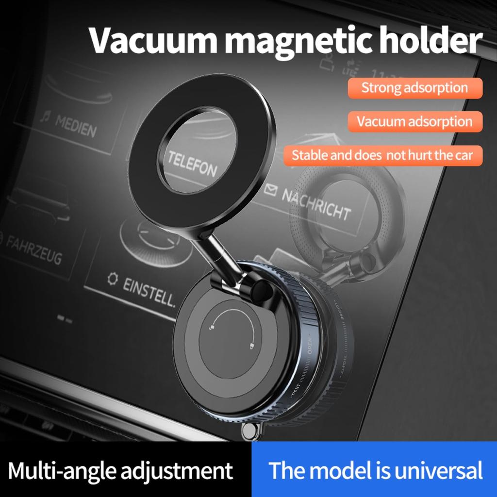 New Rotating Vacuum Magnetic Car Phone Holder Lazy Folding Car Suitable For Multiple Scenes
