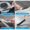 Hard Bristle Crevice Cleaning Brush,Multifunctional Gap Scrub Brush, Suitable for Tile Gaps, Bathroom, Kitchen, and Sink, with Anti-Slip Handle