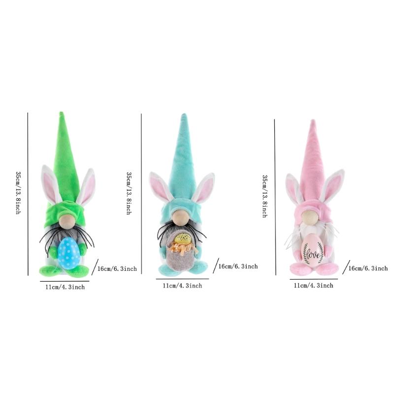 Gnomes Plush Decorations for Festival Home Decorations Facelesses Doll ,Easter Gnomes Ornaments Stuffed Gnomes Plushies
