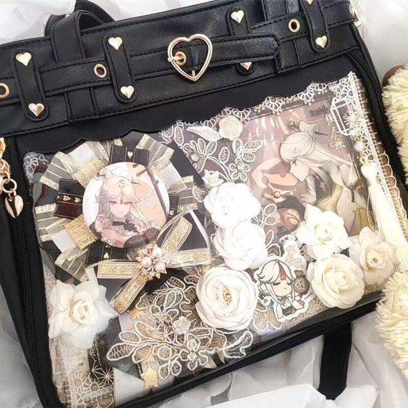 Decoration Filler Material Pack: DIY Handmade Accessories Set with Tanmei Zha Background Paper and Bag
