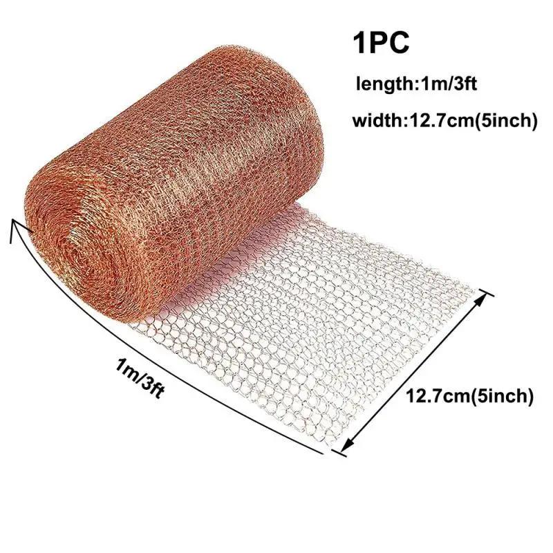 15-1meters Coppers Mesh Roll Anti-Snail/Pest Barrier EMI Shielding Garden Protection & Decorative Wire Netting