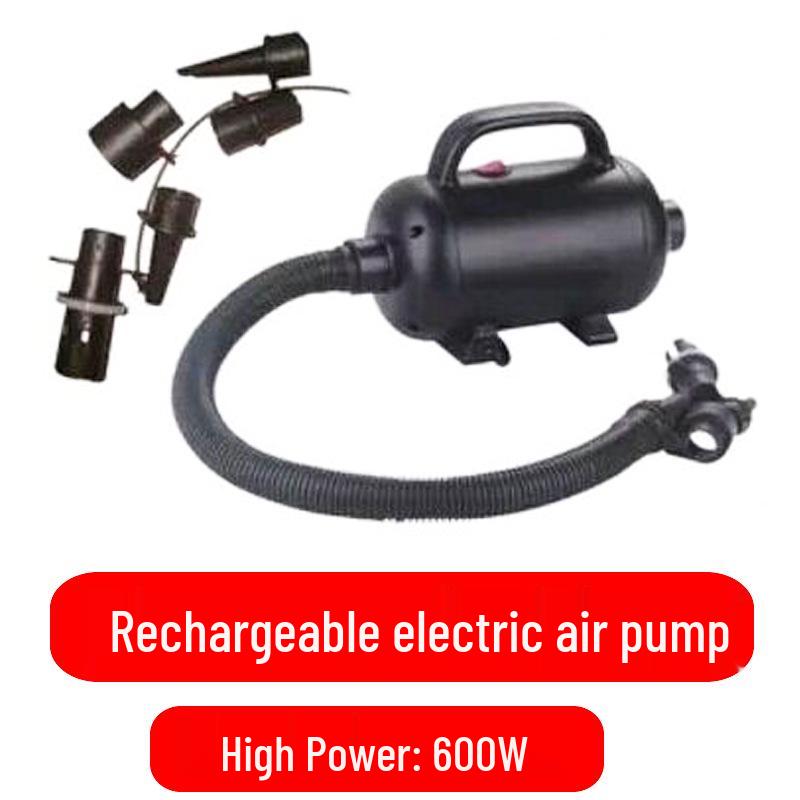 Electric Air Pump & Repair Kit for Inflatable Pools and Props