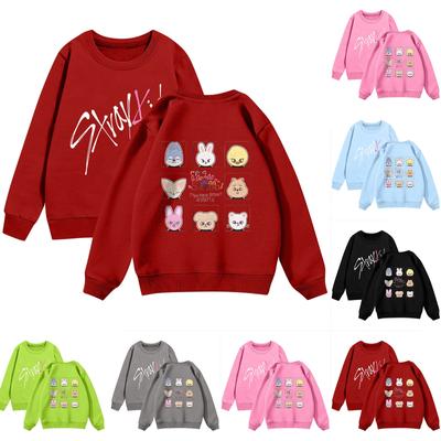 Children's Fashionable Casual Top Printed Pullover Sweatshirt