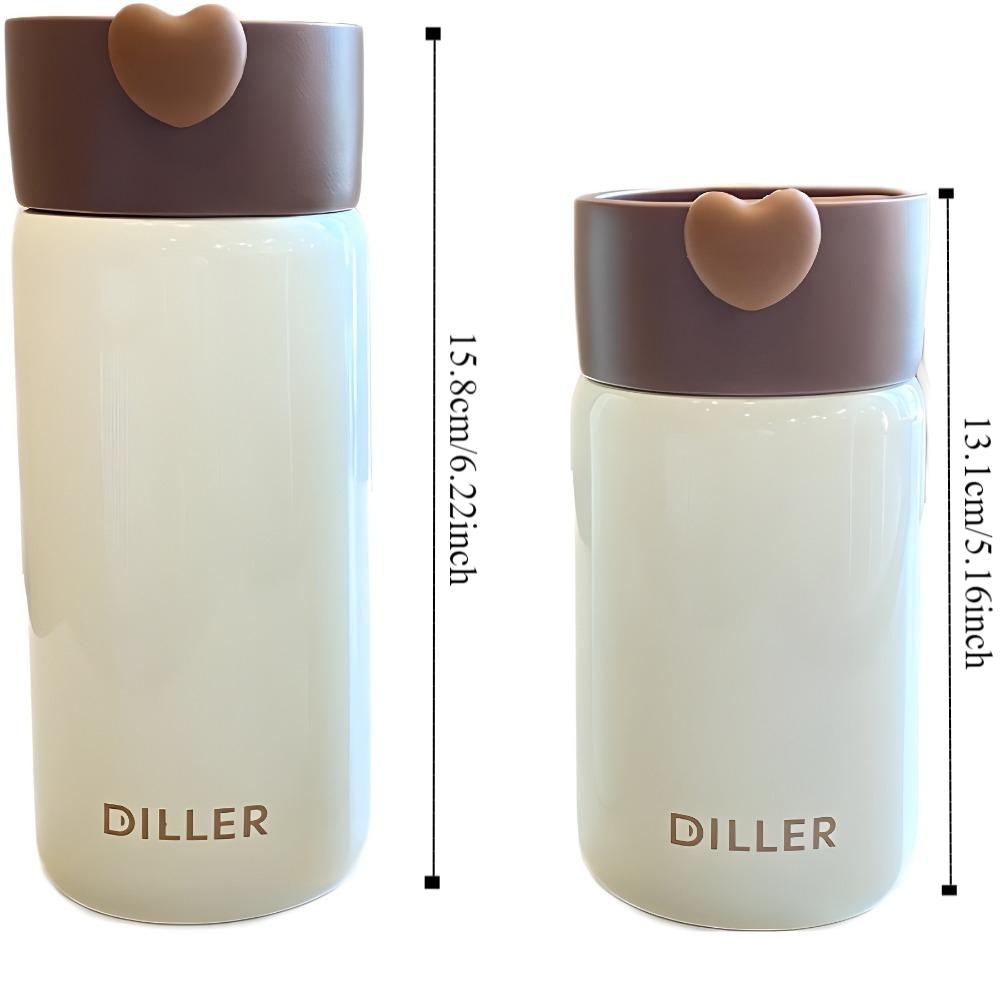 With Handle Mini Thermos Cup Drinking Kettle Thermal Water Bottle  Children Girls Boy