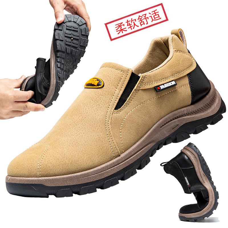 

Большие размеры повседневная мужская обувь для отдыха на открытом воздухе, осенняя новая спортивная повседневная обувь, модные мужские туфли с круглым носком и мелким горлом 46