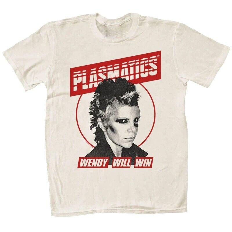 Футболка с логотипом группы Plasmatics Хлопковая унисекс футболка Все размеры S-5XL Унисекс футболка M