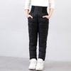 Boy Fashion Winter Casual Girl Pants Cotton Padded Thick Warm Trousers Waterproof Ski Bootcut Elastic High Waisted Baby Kid Leggings
