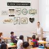 26 Pieces Growth Mindset Posters Bulletin Board Grow Your Mindset Positive Sayings Accents Set for Middle and High School Classroom or Home