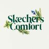 Skechers Comfortable Fashion Casual Sports Short Sleeve Dress Women Dresses Cotton-Candy-White L225W134-0074