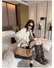 Superniniyy White Tea High-Quality Thickened Lace Collar Base Layer Top