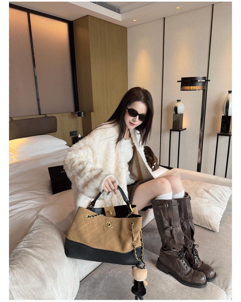 Superniniyy White Tea High-Quality Thickened Lace Collar Base Layer Top