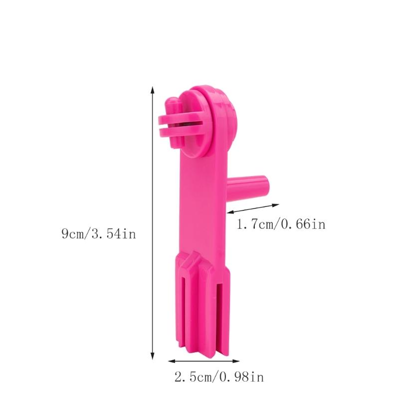 Hand Cranked Thread Winder Portable Embroidery Thread Organizers ABS Thread Spool Winder For Embroidery Sewing