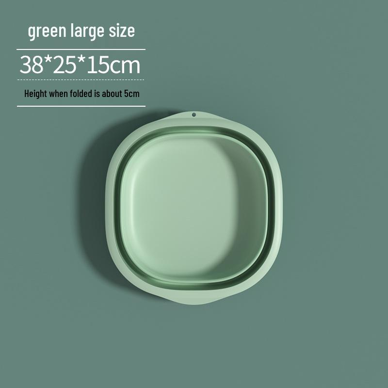 Bassin pliable portable - Durable, Multi-tailles, pour la maison, le voyage, la lessive en dortoir