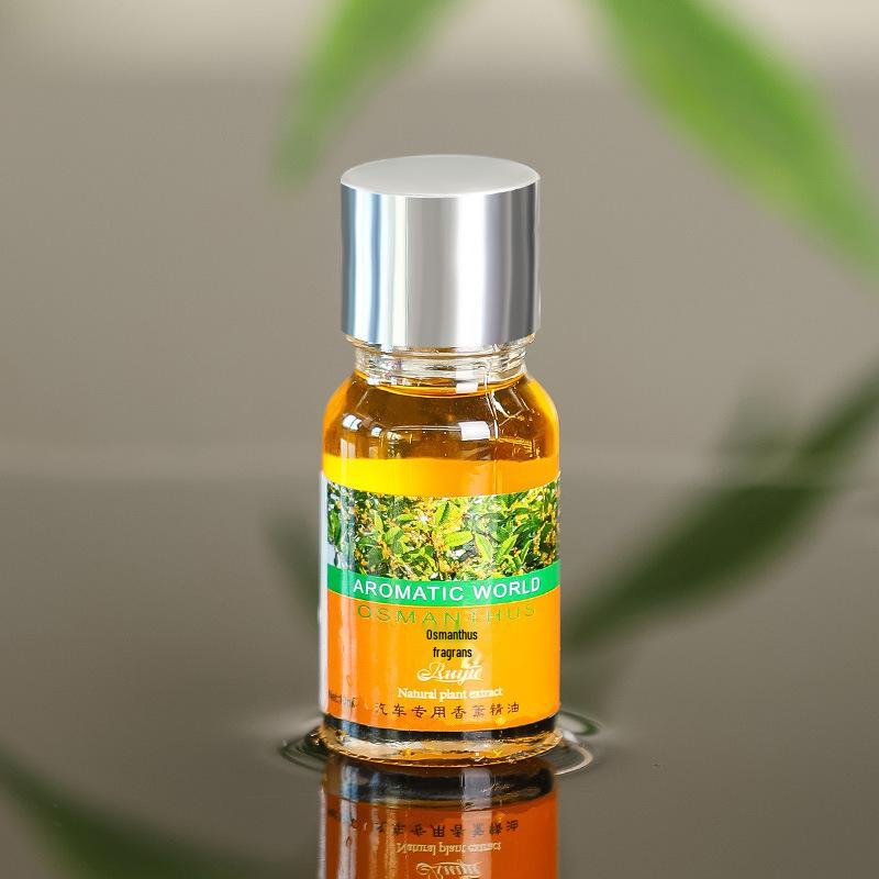 Hanging Car Air Freshener Ornament with 10ml Plant Fragrance Refill